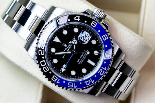 2022 Rolex GMT Master II "Batman" Complete Set