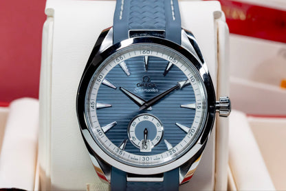 2025 Omega Seamaster Aqua Terra "Small Seconds" Complete Set