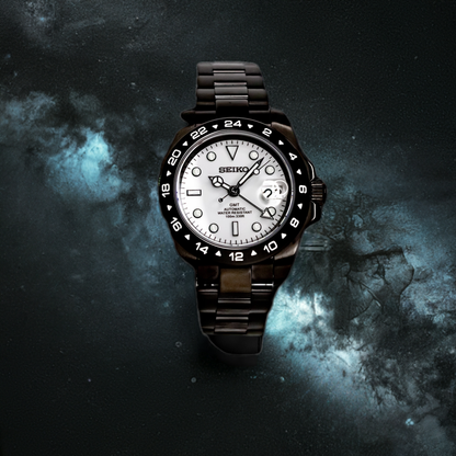 Seikomod Explorer II GMT negro
