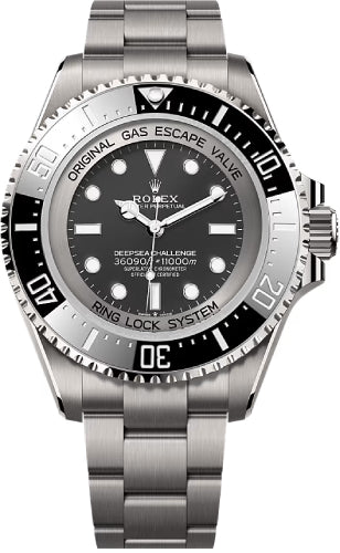 Rolex Deepsea Challenge 50mm Intense Black Dial Black Cerachrom Bezel RLX Titanium Oyster Bracelet - 126067 - 2025
