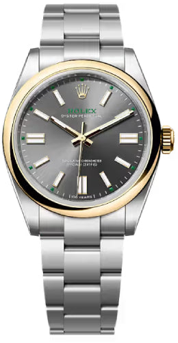 Rolex Oyster Perpetual 41 Oystersteel And Yellow Gold Slate Dial Oyster Bracelet - 134303 - 2026