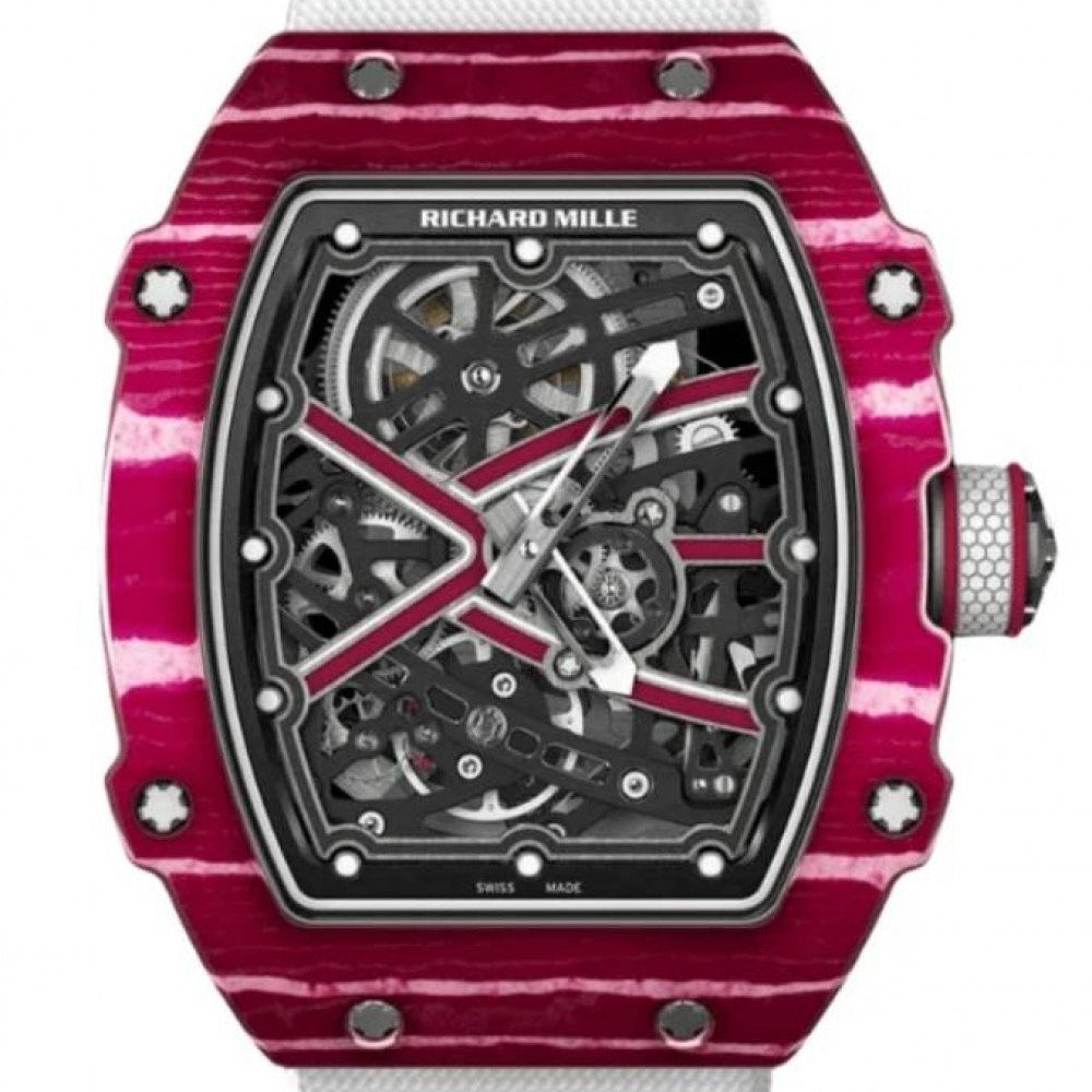 Richard Mille Automatic Winding Extra Flat Mutaz Barshim Carbon TPT RM 67-02 - BRAND NEW