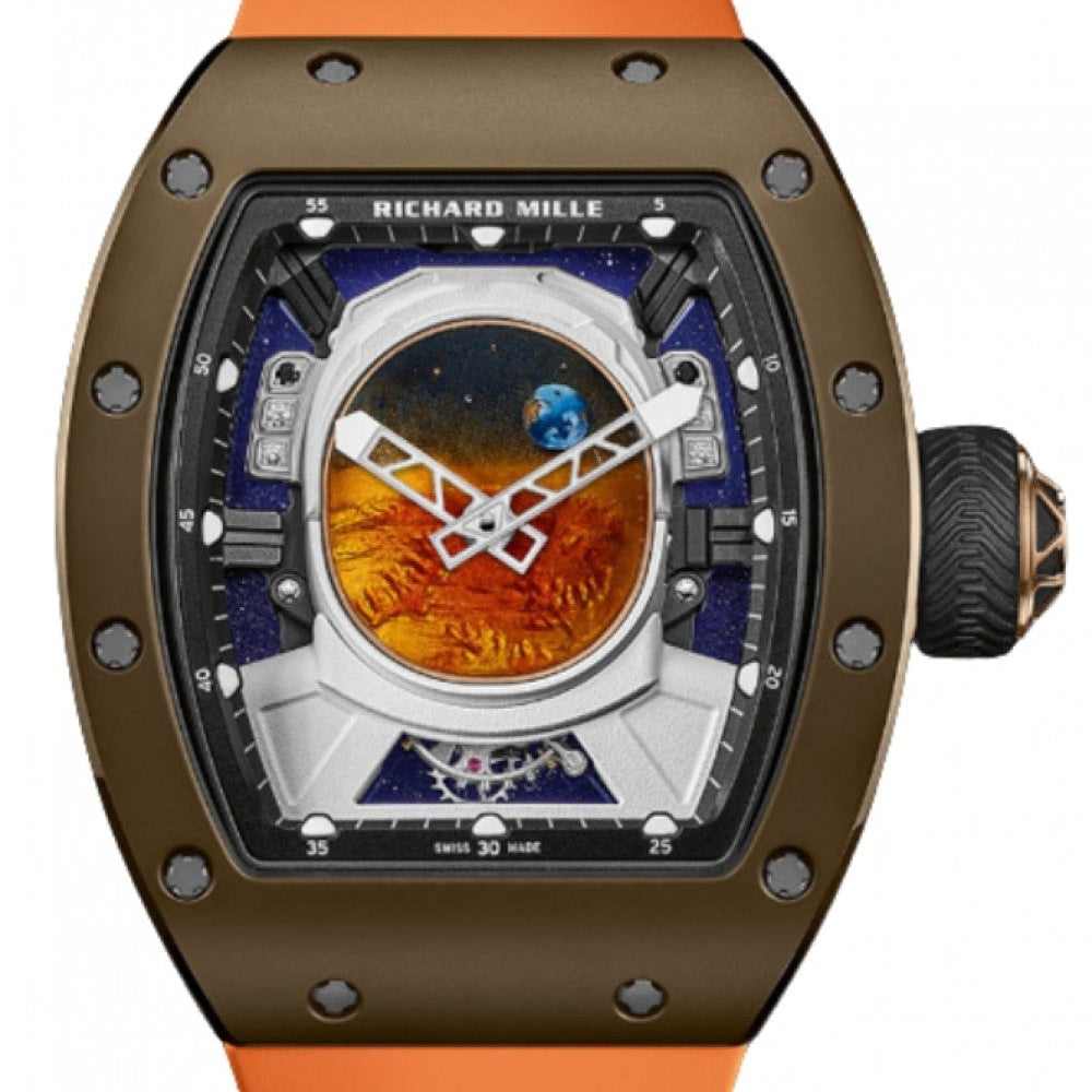 Richard Mille Manual Winding Tourbillon Pharrell Williams Cermet/Carbon TPT RM 52-05 - BRAND NEW