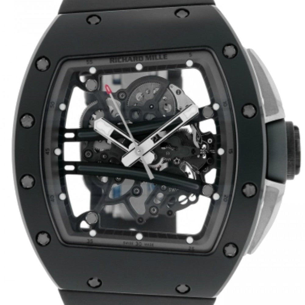 Richard Mille Manual WInding Yohan Blake Grey Edition Black Ceramic RM 61-01 - BRAND NEW