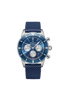 2020 Breitling SuperOcean II Chrono Blue Dial 40MM on Rubber Strap - AB0162